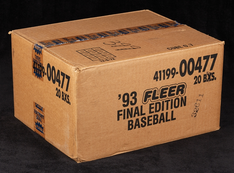 1993 Fleer Final Edition Baseball Case (20)