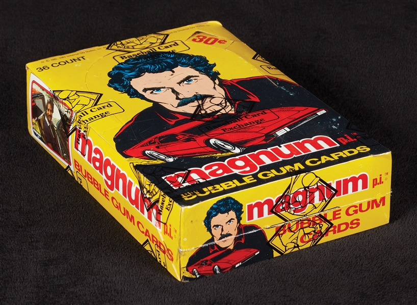 1983 Donruss Magnum P.I. Wax Box (36) (BBCE)